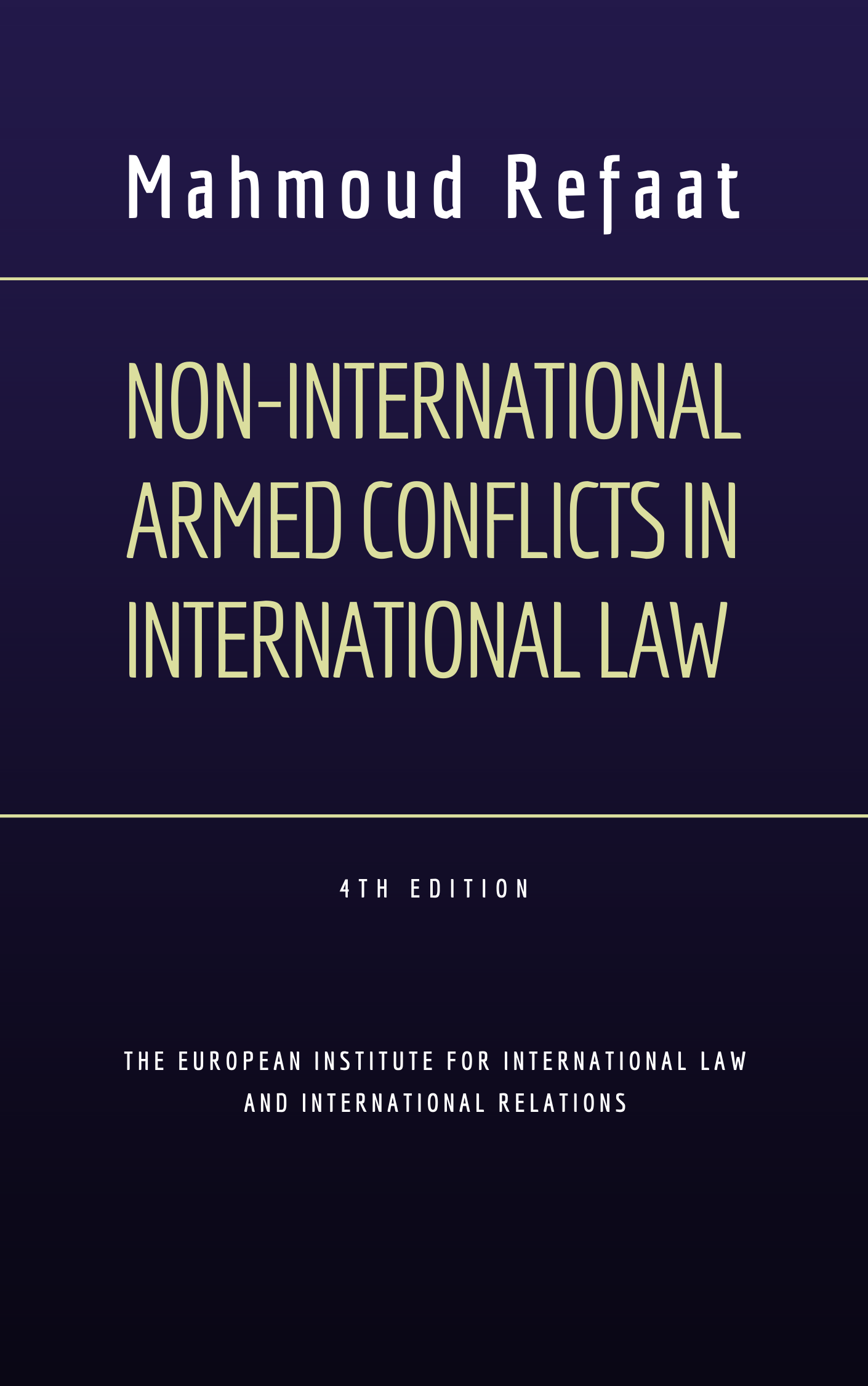 the law of non-international armed conflict sandesh sivakumaran